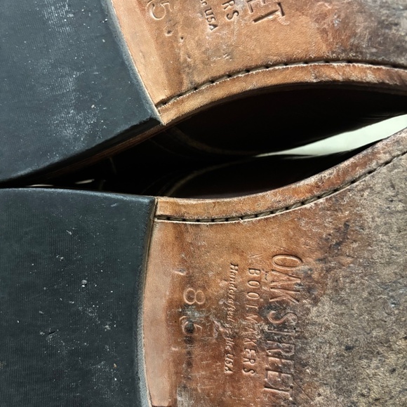 Oak street Bootmakers trench boot brown horween chromexcel size 8.5 USA - Picture 9 of 11